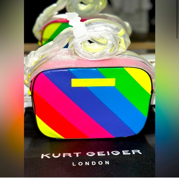 Kurt Geiger Bags Kurt Geiger London Brixton Neon Rainbow Camera Bag